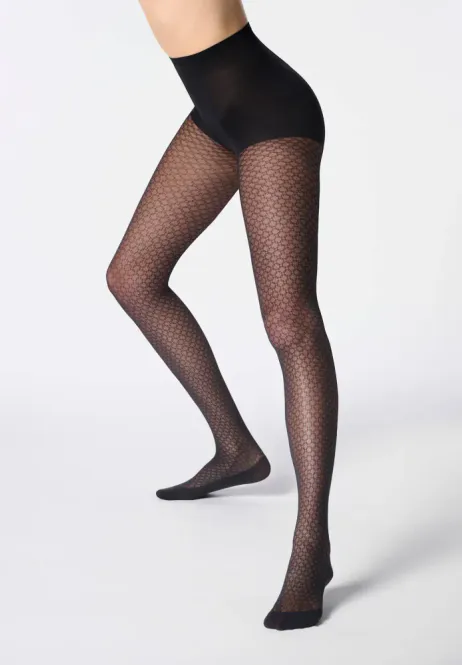 Hovedbilde Eco Sneakers Pattern Tights Black Chain 