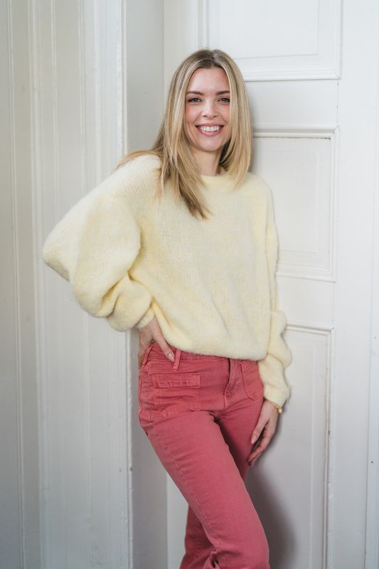 Niby Sweater Lemonade Melange 