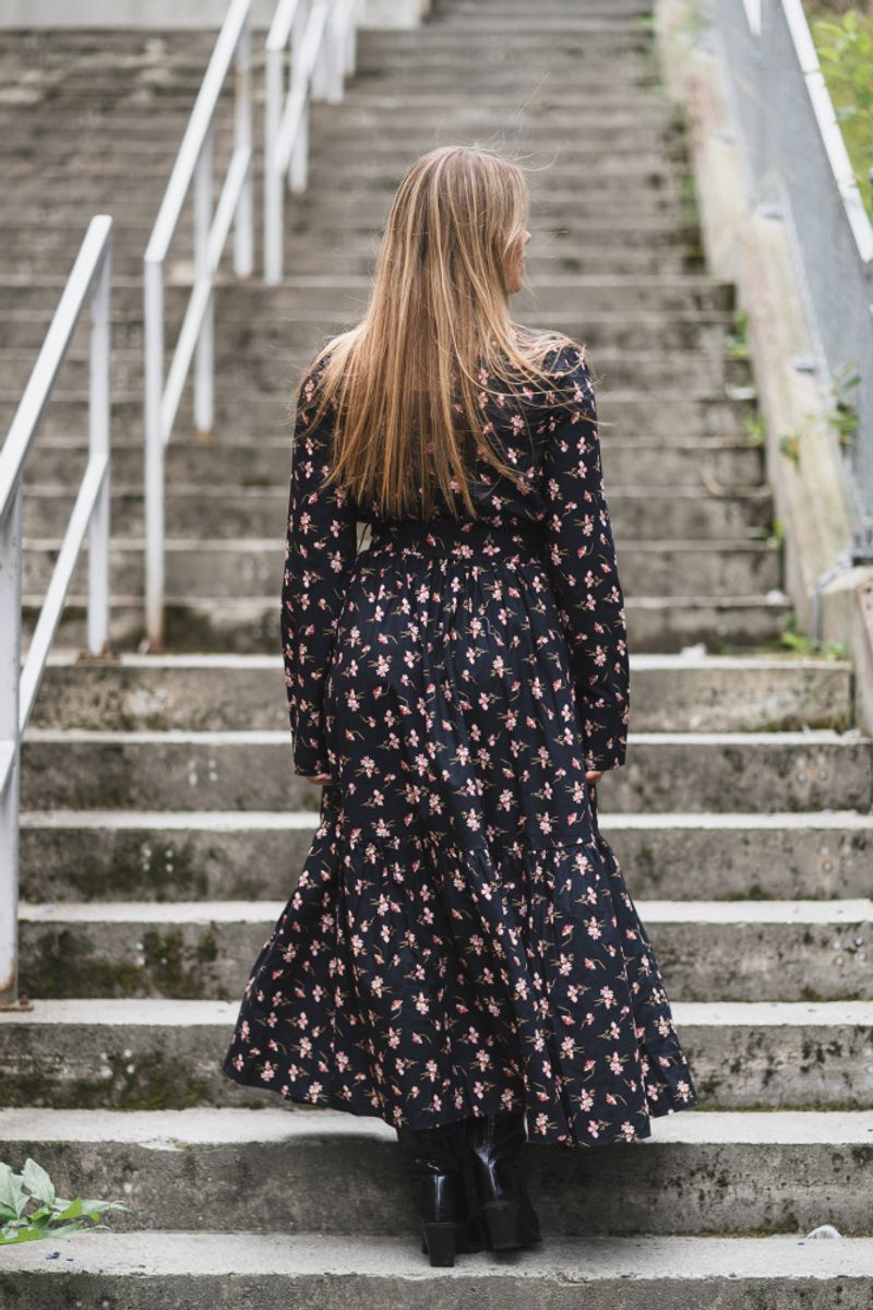 Poplin Shirt Dress Petals