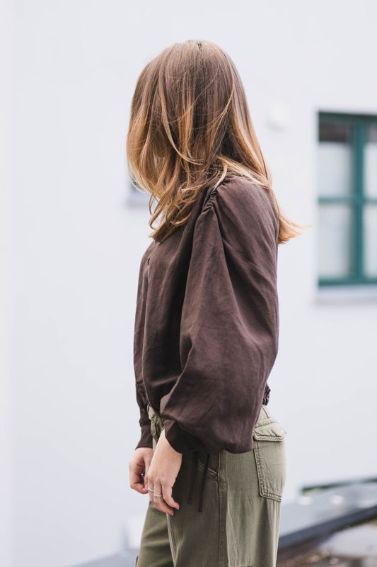 Brooke Blouse Cocoa Brown 