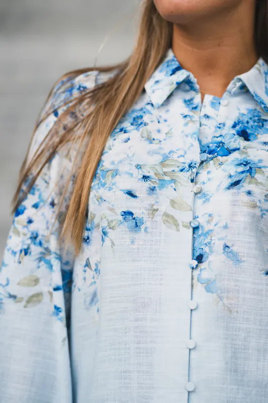 Cleo LS Shirt Skyway Cleo Print 