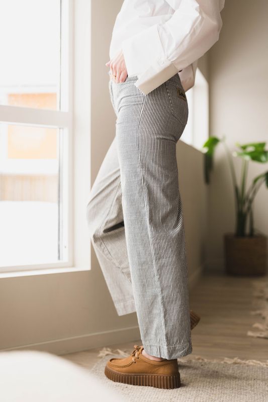 Culotte Fisherman Stripes Rinse 