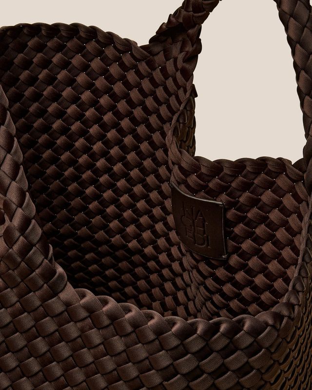 St Barths Medium Tote Chocolate 