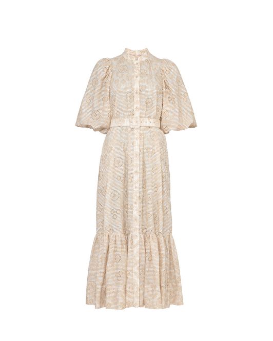 Hovedbilde Checks Belt Dress Khaki 