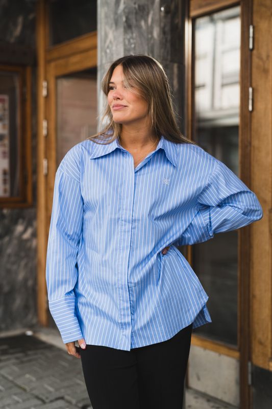 Aeris Shirt Blue Stripe 