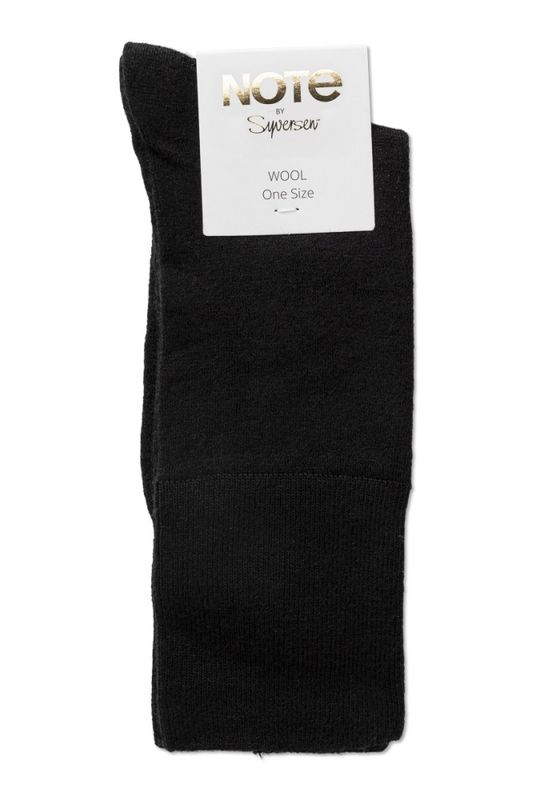 Note Fine Wool Comfort Top Black 