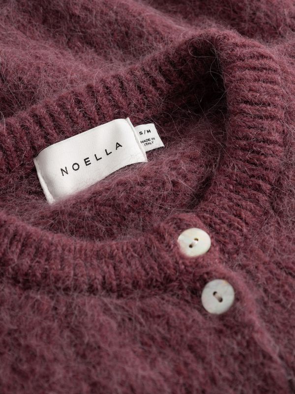 Kae Knit Cardigan Rust 
