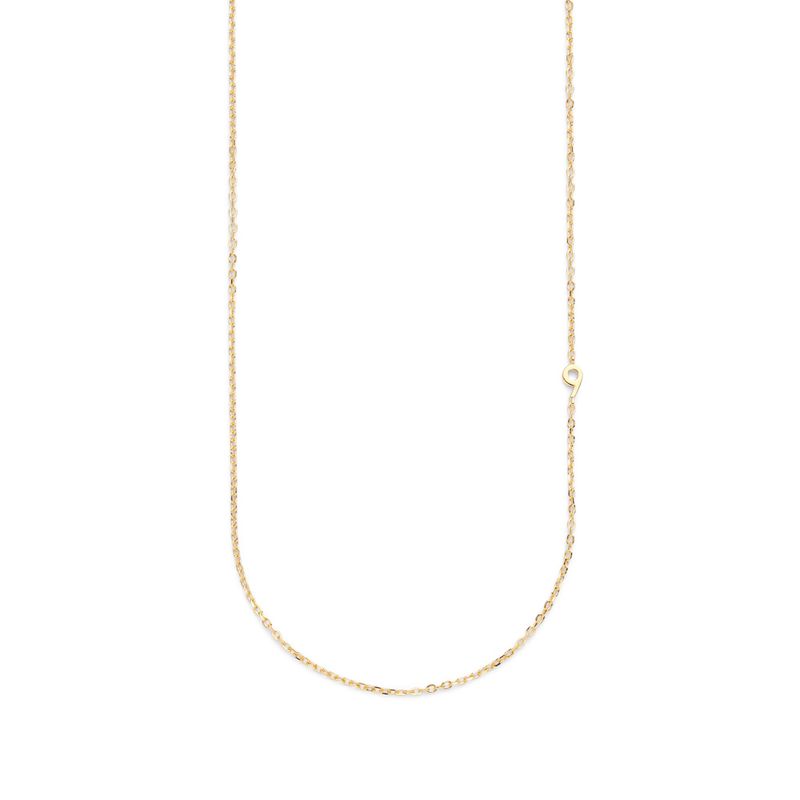 Small Number Necklace Gold - 50L - 9