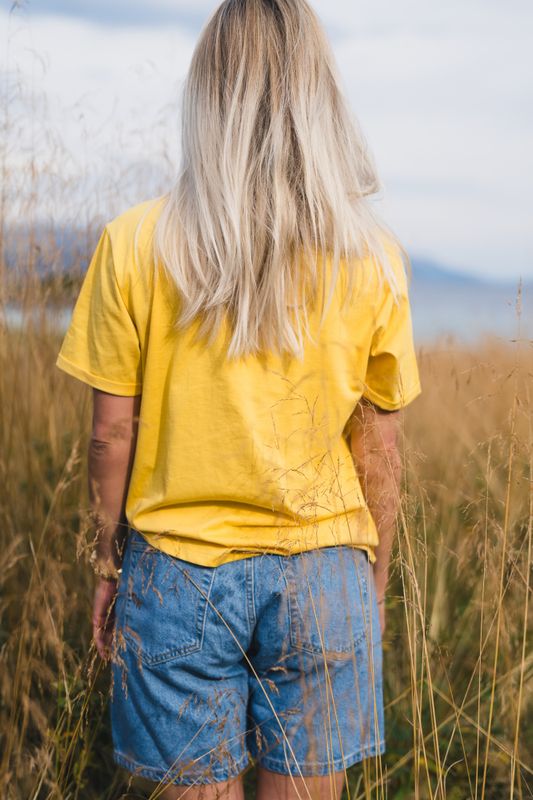 Linn Logo Tee Mimosa/Y Yellow 