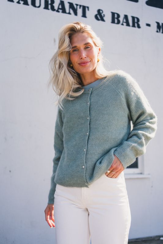 Amalie Cardigan Chinois Green 