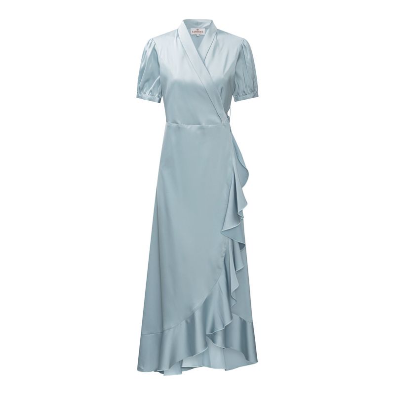 Iris Dress Hammered Sky 