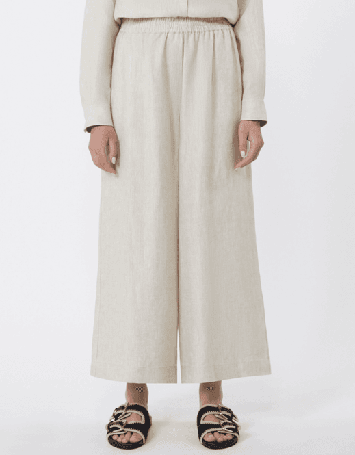Hovedbilde Kdfelino Wide Leg Trousers Ecru 