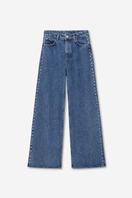 Hovedbilde Bailey Studs Washed Dark Blue 