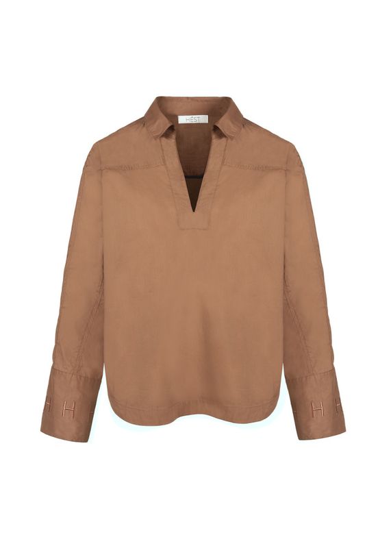 Miriam Shirt Dark Earth 