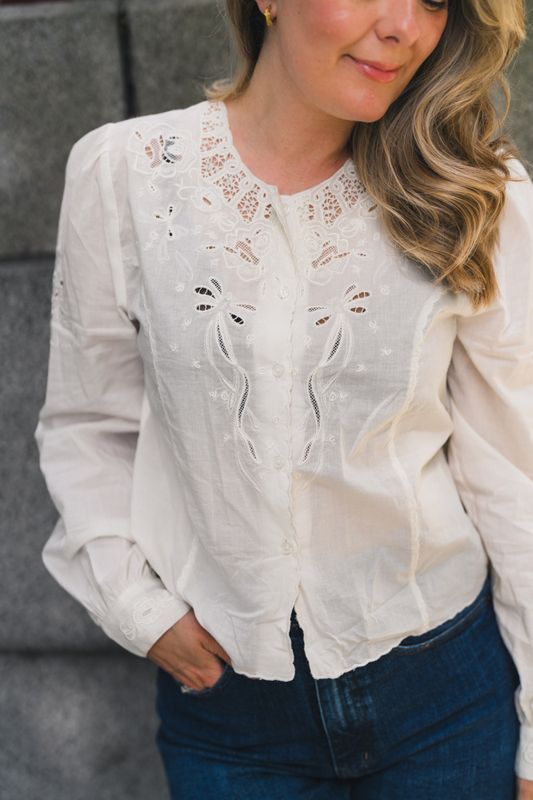 Kelli Longsleeve White 