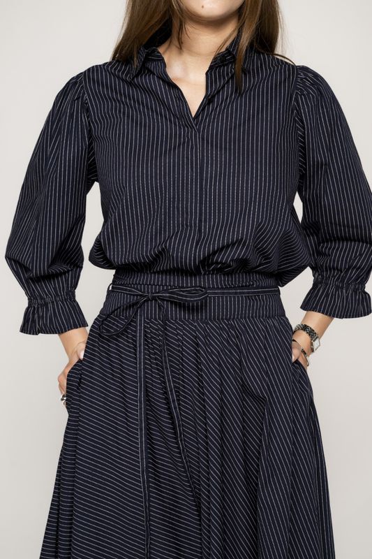 Astrid Skirt Pinstripe