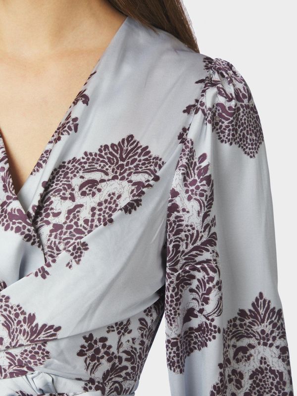 Rista Deco Drop Blouse Light Blue 