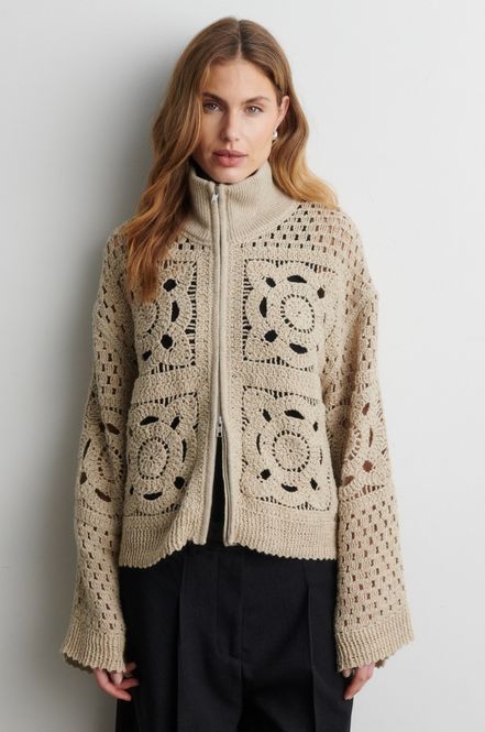Hovedbilde Crosette Knit Cardigan Camel 