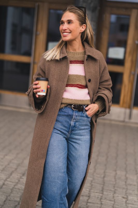 Alma Coat 14895 Camel 