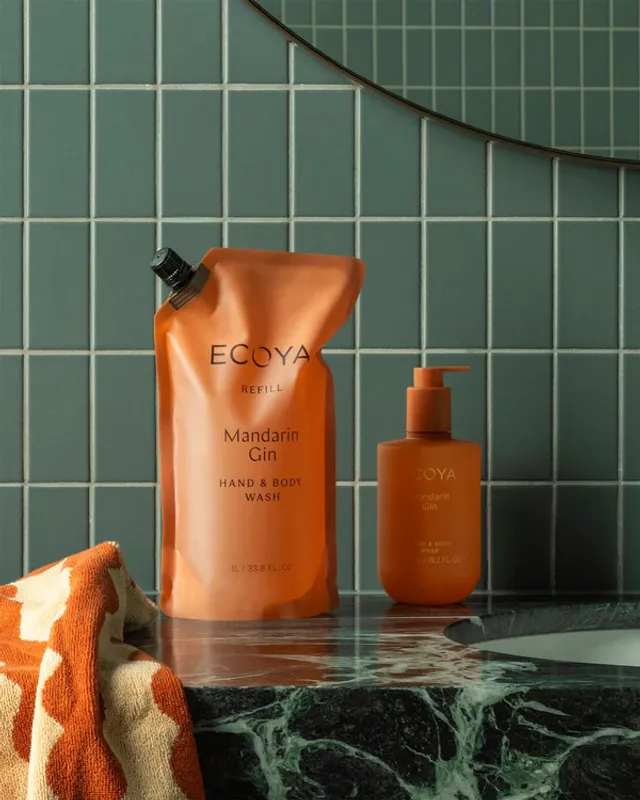 Refill Hand & Body Wash Mandarin Gin 
