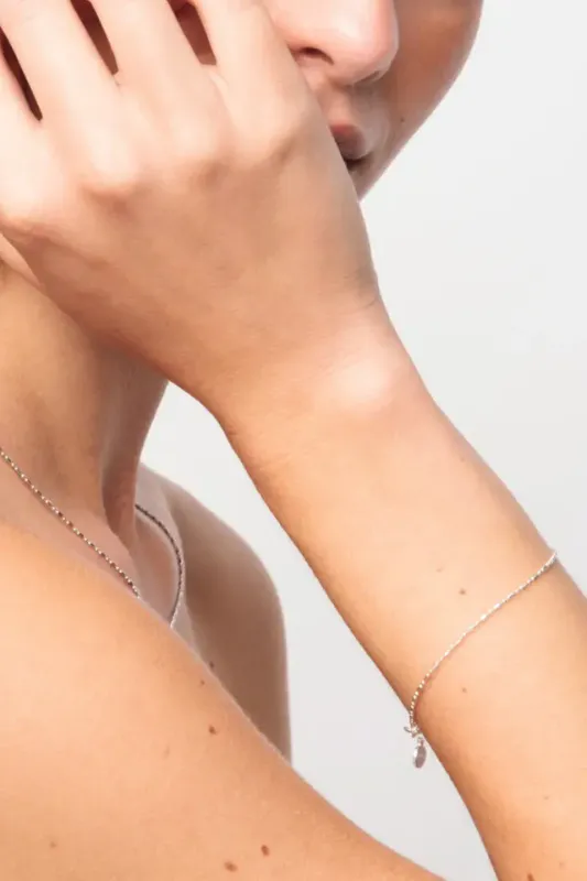 The Bead Bracelet Silver 