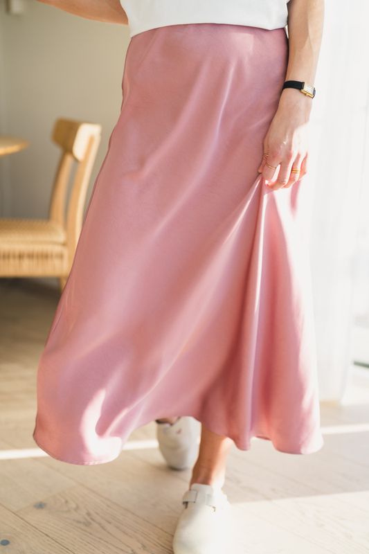 Bovary Skirt Evening Rose
