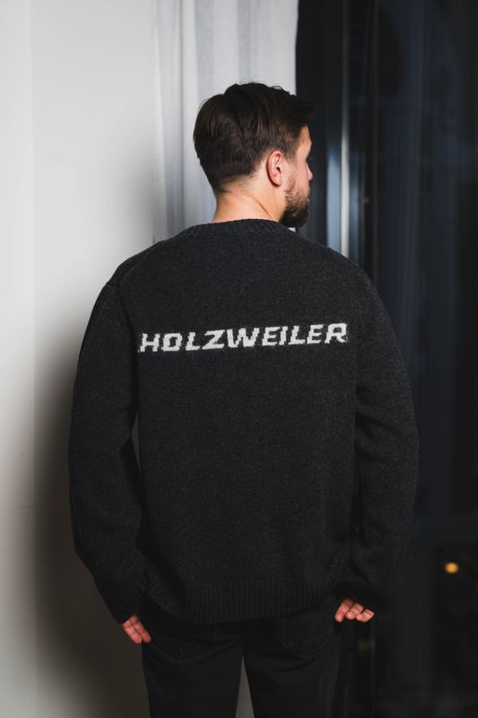 Holzweiler Fluffy Crew Dark Grey 