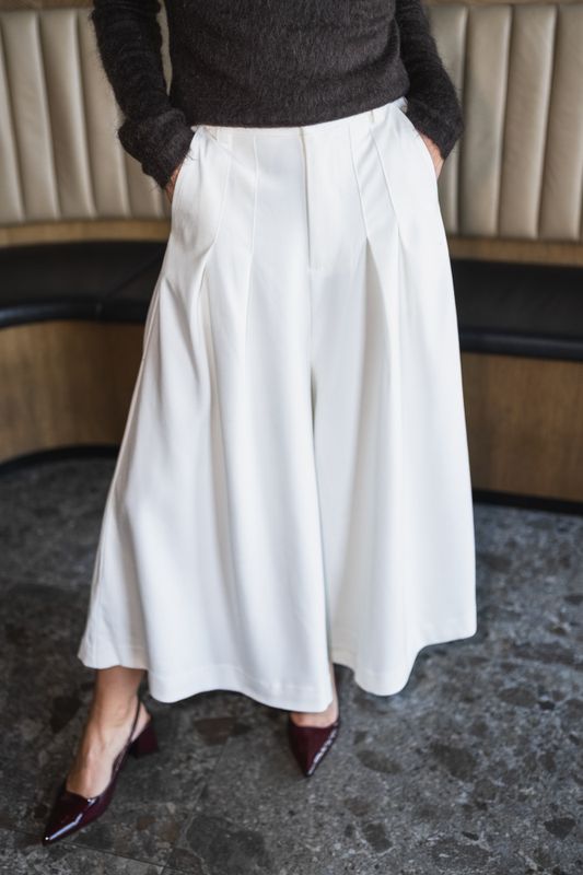 Classique Culottes Offwhite 