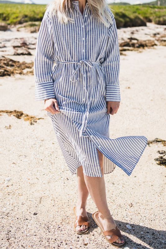 Farah Dress Spring Water 