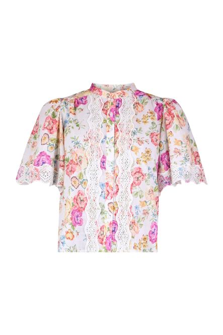 Hovedbilde Cotton Slub Blouse Flora 