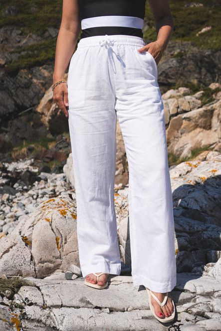 Hovedbilde Sonar Linen Pants White 
