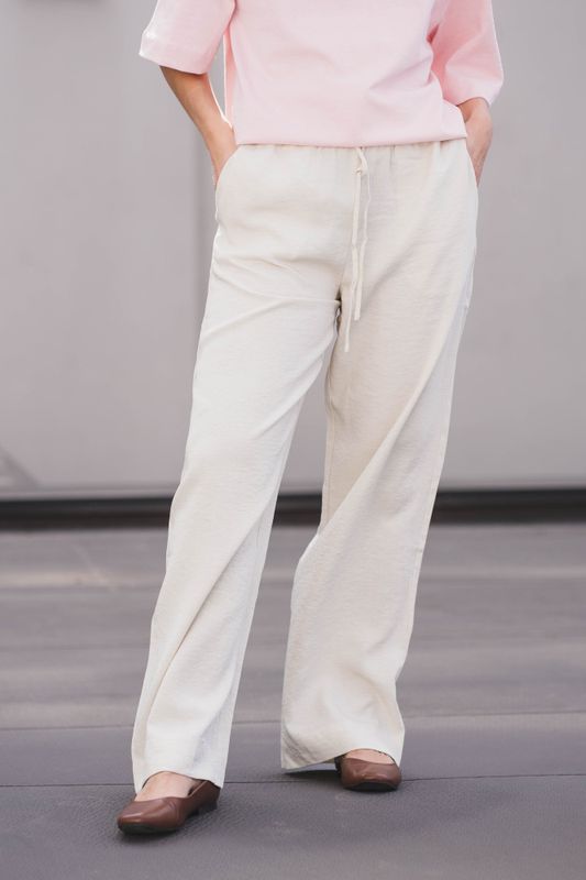 Daria Pants Sand Melange 