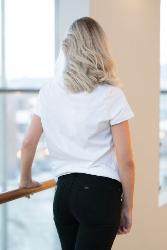 Solly Tee Solid 205 White 