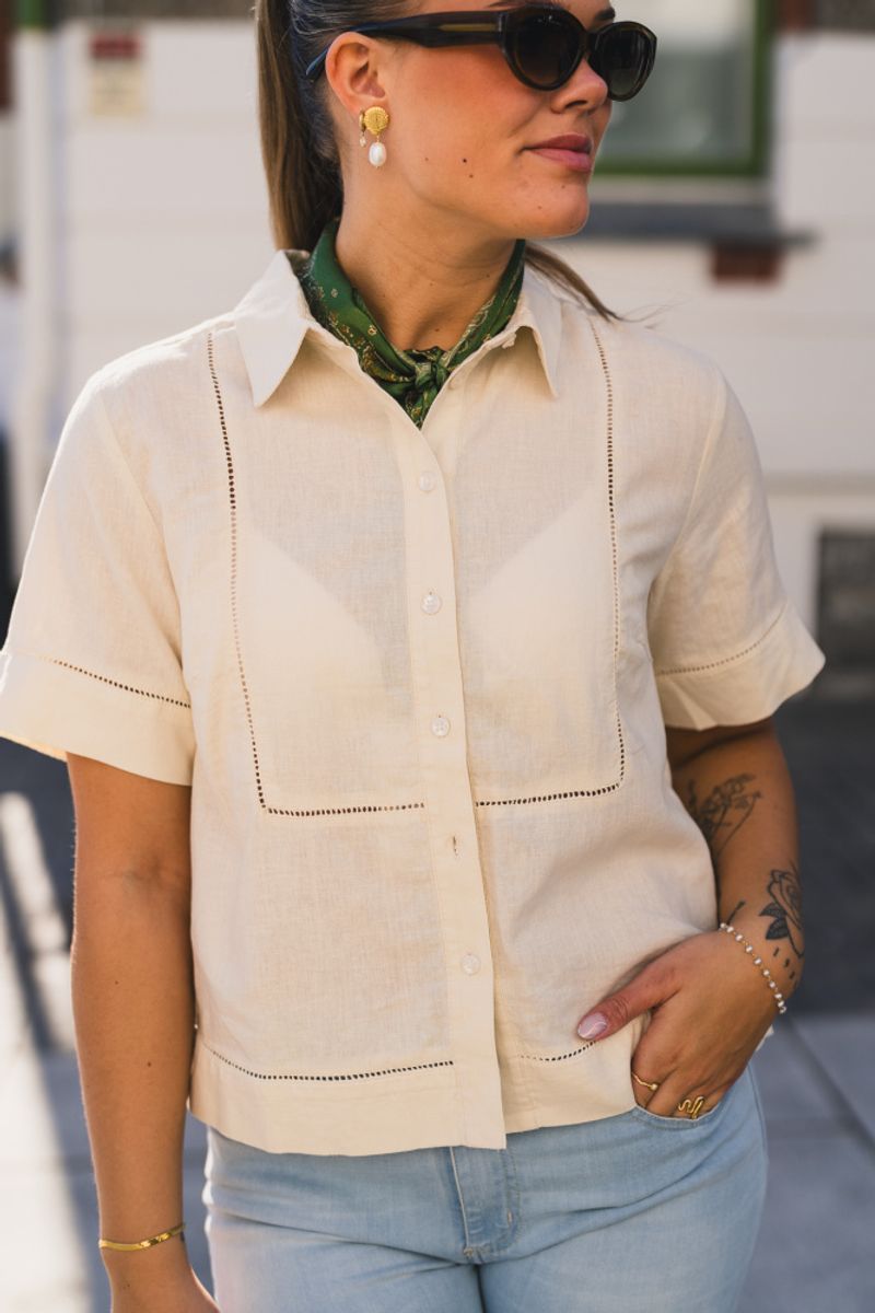 Rebitta Shirt Eggnog 