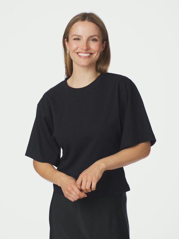 Asha Boxy Tee Navy 