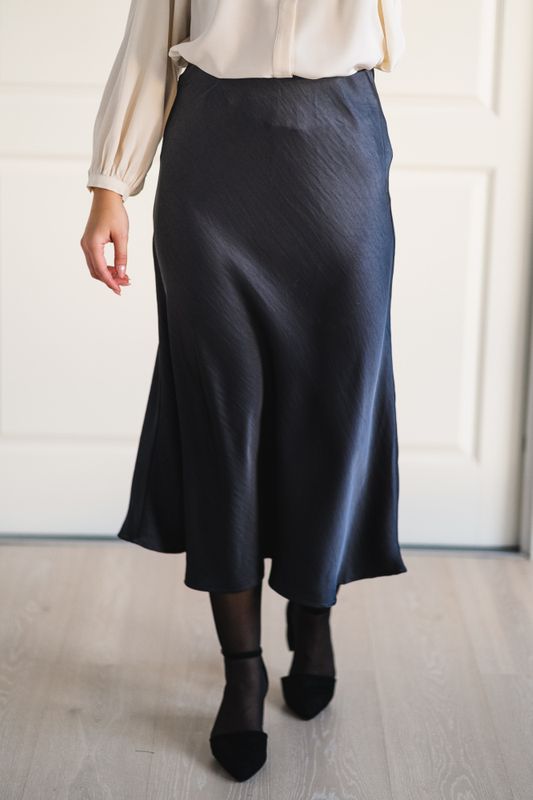 Bovary Skirt Steel Grey
