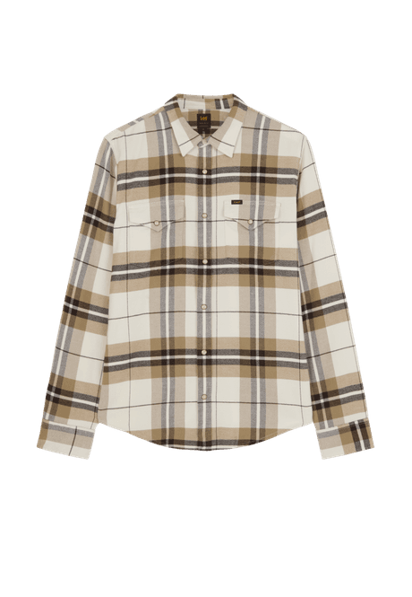 Hovedbilde Clean Western Shirt Chocolate Plaid 