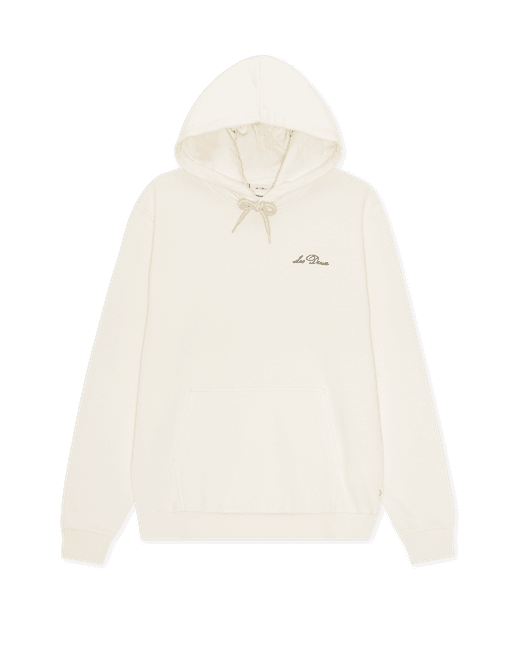 Hovedbilde Signature Print Hoodie Light Ivory 