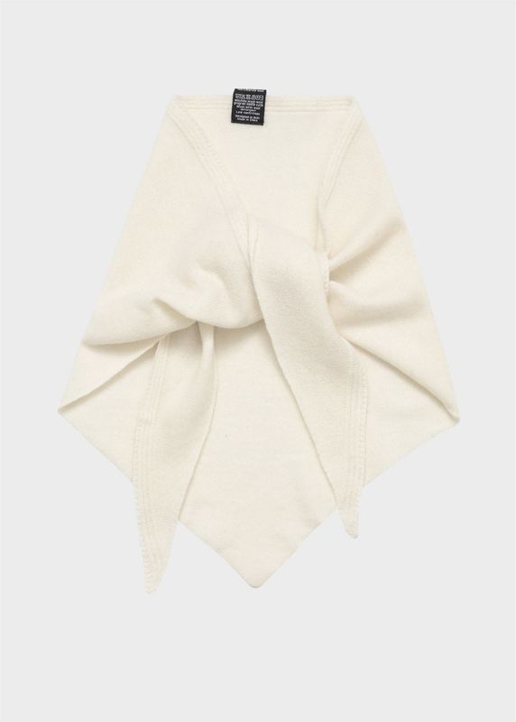 Mina Merino Scarf Eggshell 