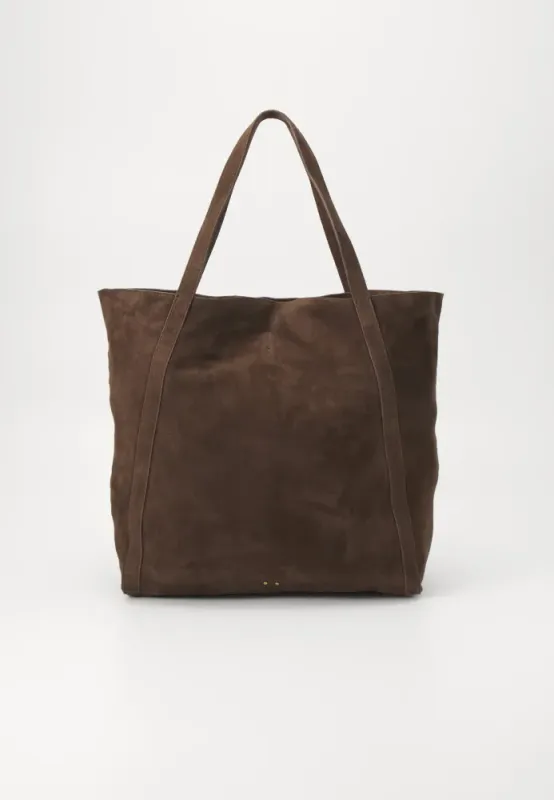 Suede Eden Bag Hot Fudge Brown 