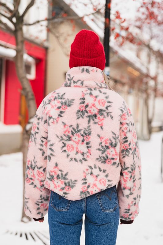 Rype Fleece Jacket Light Pink Mix 