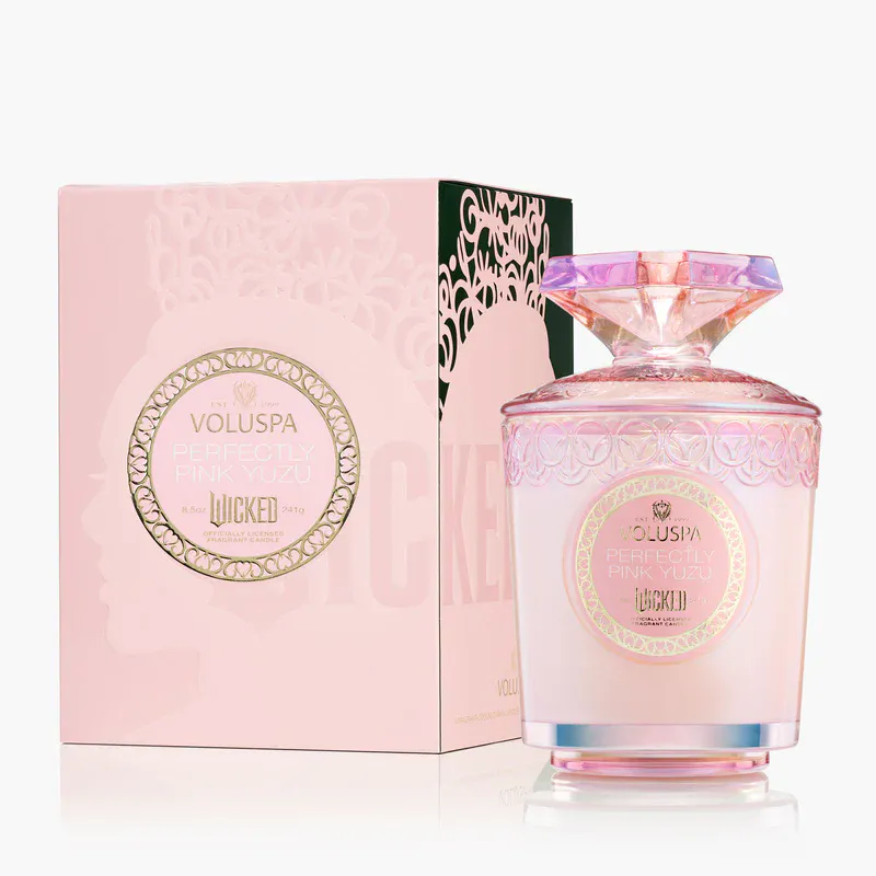 Boxed Candle Perfectly Pink Yuzu