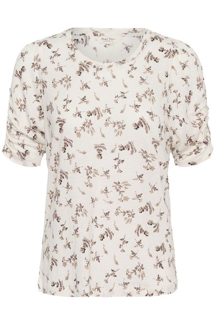 Hovedbilde Brizette T-Shirt Neutral Bouquet Print 