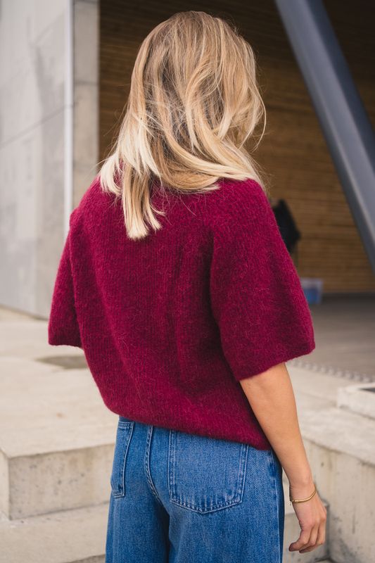 Bondie Hope 2/4 Cardigan Rhododendron