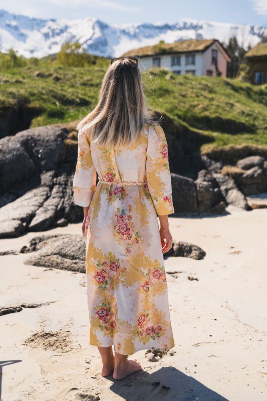 Linen Shift Dress Amore 