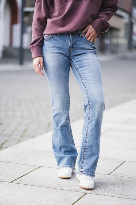 Hovedbilde Rainbow Becca Big T Flap Medium Wash 