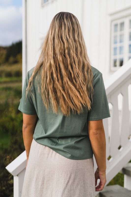 Melea Icon Tee Laurel W/Cilant 