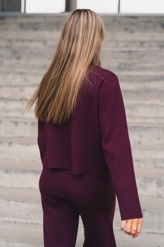 Serge Sweater Burgundy 