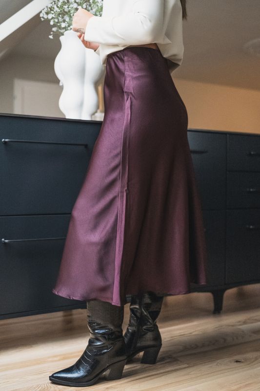 Bovary Skirt Burgundy 