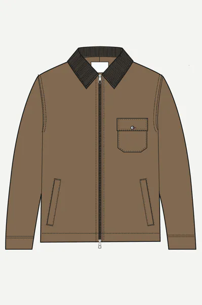 Hovedbilde Sarobin P Jacket 14265 Otter 